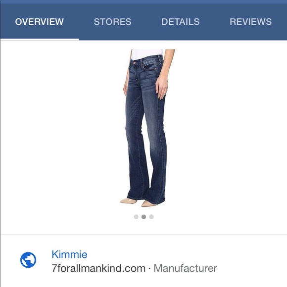 7 for all mankind Kimmie jeans - Picture 3 of 7